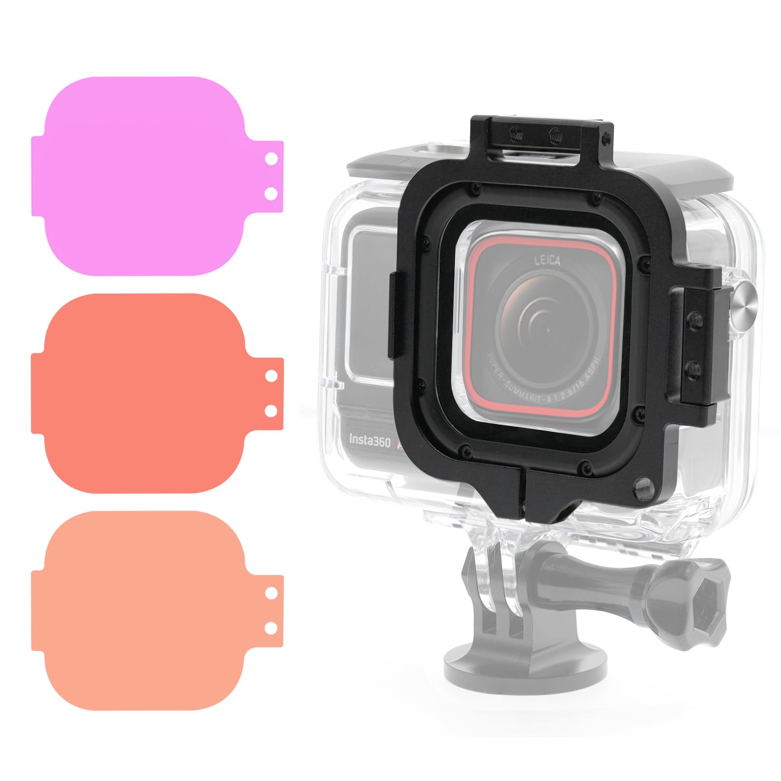 Nitescuba 3-Pack Diving Filter Lens for Insta360 Ace Pro 1 Official Underwater Dividing Waterproof Housing Protective Case