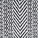 DII Herringbone Striped Collection Cotton Throw Blanket, 50x60, Black