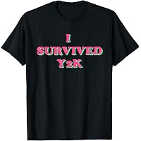Amazon.com: I Survived Y2K Year 2000 Millennium Bug Funny 90s
