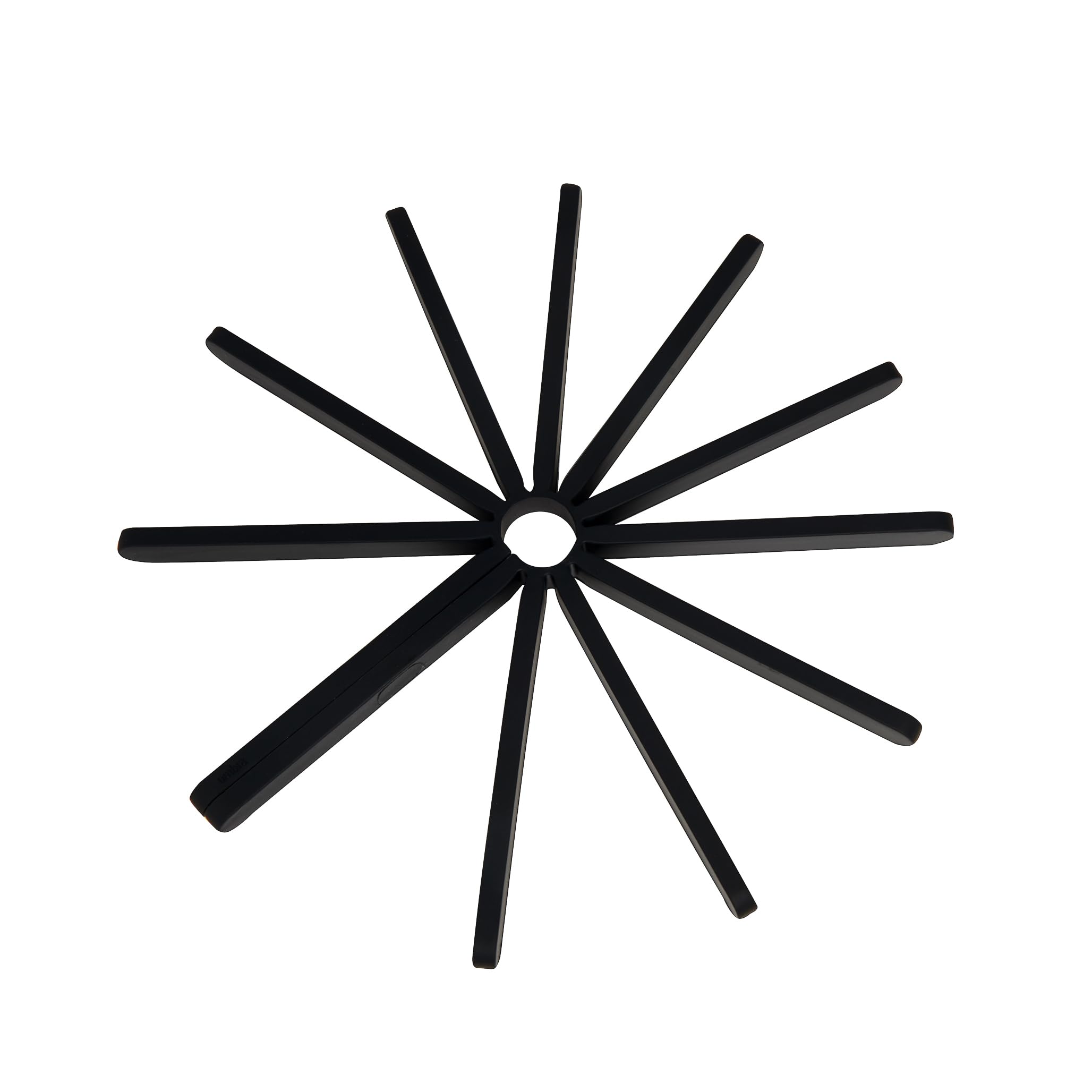 Umbra Fanfare Silicone Trivet (Set of 2) Black