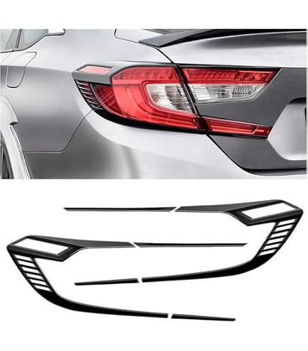 Superposición De Vinilo Ahumado Precortado Para Faros Y Antiniebla De Honda Accord 2018-2022