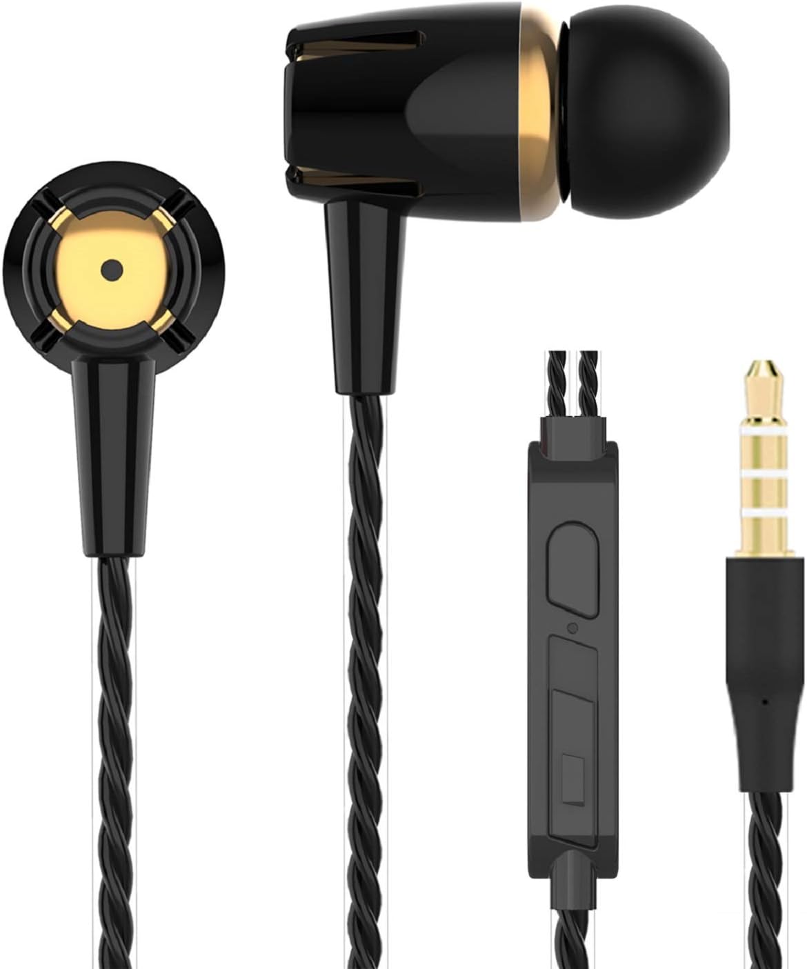 A9 Headphones Earphones Earbuds Earphones, Noise Islating, High Definition, Stereo for Samsung, iPhone,iPad, iPod and Mp3 Players (Mixed Color 4 Pairs): Home Audio & Theater
