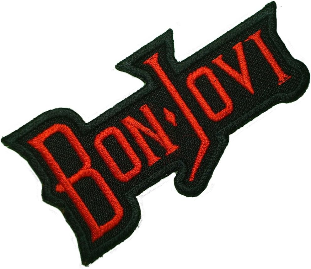 Bon Jovi Music Songs Rock Band Logo t Shirts MB14 iron on Patches by MartOnNet Music Patch