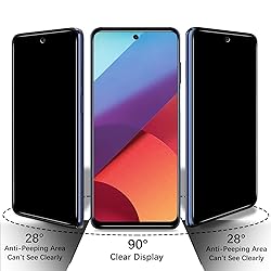 HPTech 2 Pack Privacy Screen Protector for Motorola