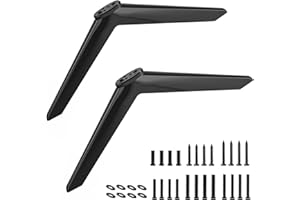 RIMOUS TV Stand Legs for Vizio 65 inch TV, TV Stand Base Compatible with Vizio 65 inch Home Theater Display, TV Stand for Vizio D65-E0 with Screws, Stable and Safe