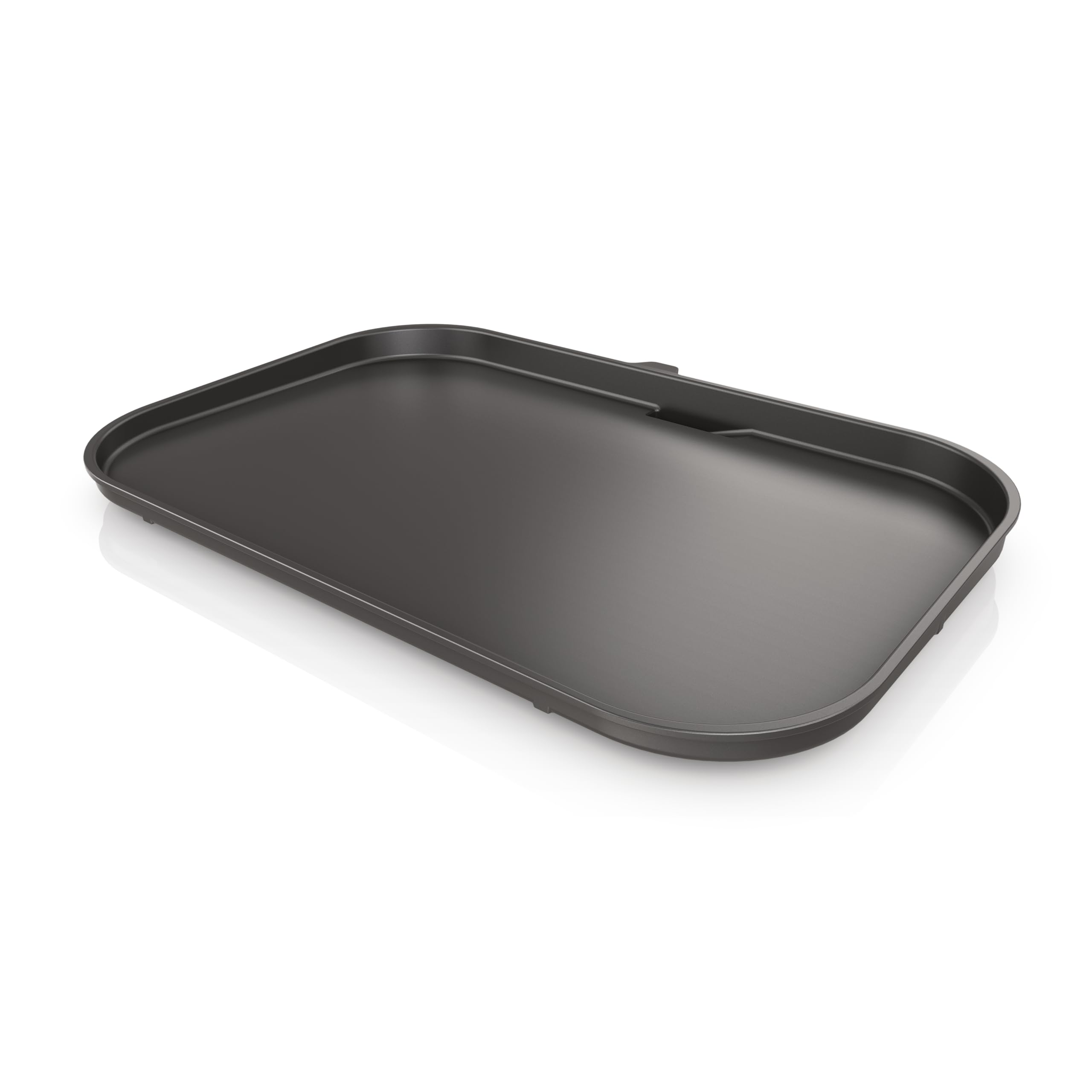 View 1 of **NEEDS CLEANING***Ninja XSKGRIDLXL Woodfire Premium Griddle Plate, Compatible with OG800 and OG900 Series, Direct, Edge-to-Edge Heat, Ceramic, Nonstick, Precise Heat Control, 17.87'' x 12.35'', Black