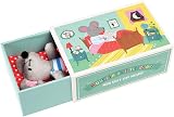 Rex London Mouse in a House Soft Toy with Blanket - Cute Gift view 2