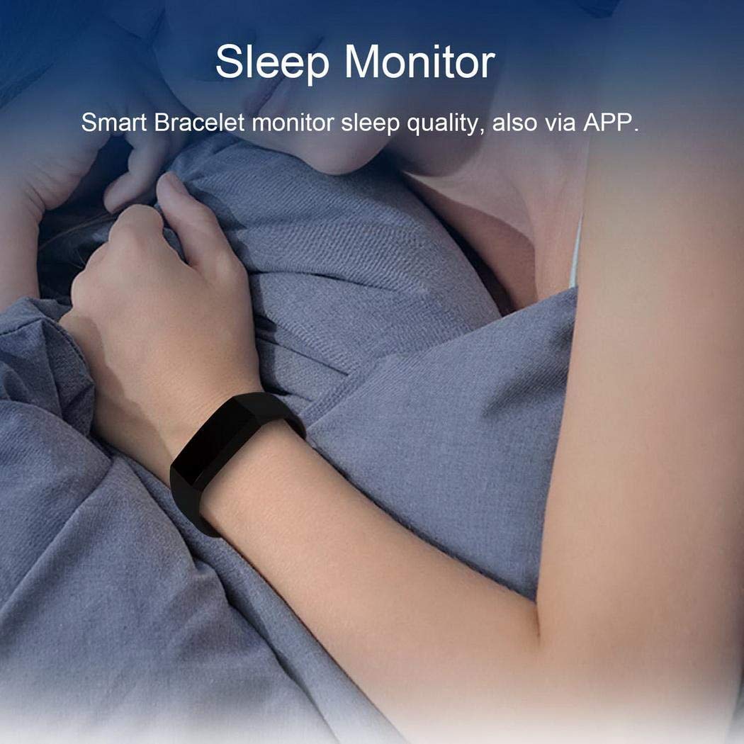 Onbio Fitness Tracker, Waterproof Smartwatch Touch Control Smart Watch with Heart Rate Monitor, Sleep Monitor, Pedometer, GPS Tracker Activity Tracker for Android iOS