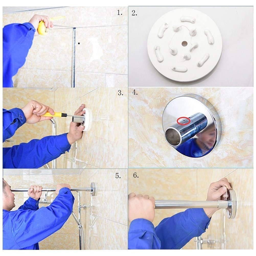 M Top Duschvorhangstange U Form Ohne Bohren Ausziehbare Duschvorhangstangen Federspannung Edelstahl Gardinenstange Fur Badezimmer80x80x80cm Duschvorhangschiene Duschstange Badewanne Ecke Duschvorhange Zubehor Duschvorhangstangen Ayurvedanetworkbhu Com