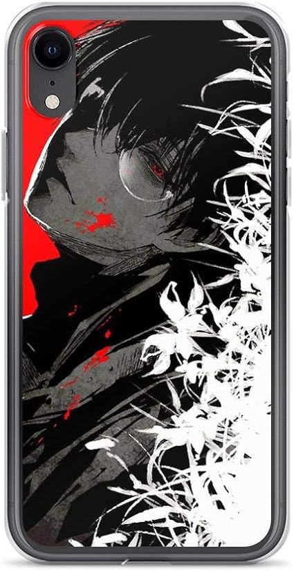 Amazon Com Rebecc Kaneki Black Reaper Case Cover Compatible For Iphone Xr