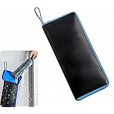 Dual-Sided Wet Umbrella Sleeve - Waterproof Oxford Fabric & Super Absorbent Microfiber, Portable Carry Pouch for Travel & Commute, Fits Most Umbrellas, Leak-Proof Zipper