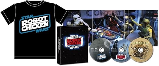 Amazon Amazon Co Jp限定 ロボットチキン スター ウォーズ ブルーレイbox オリジナルtシャツ付 Blu Ray Tvドラマ