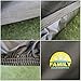 Family Accessories Waterproof Cover for Riding Lawn Mower, Large Size for 54+ Inch Decks, 76Lx47Wx47H