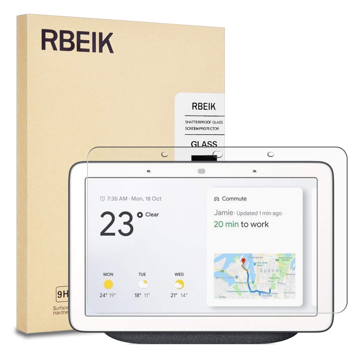 google home hub software on tablet