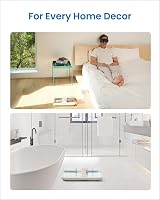 RENPHO Bathroom Scale LED Display 400 lb 180 kg 0.1 lb Precision view 8