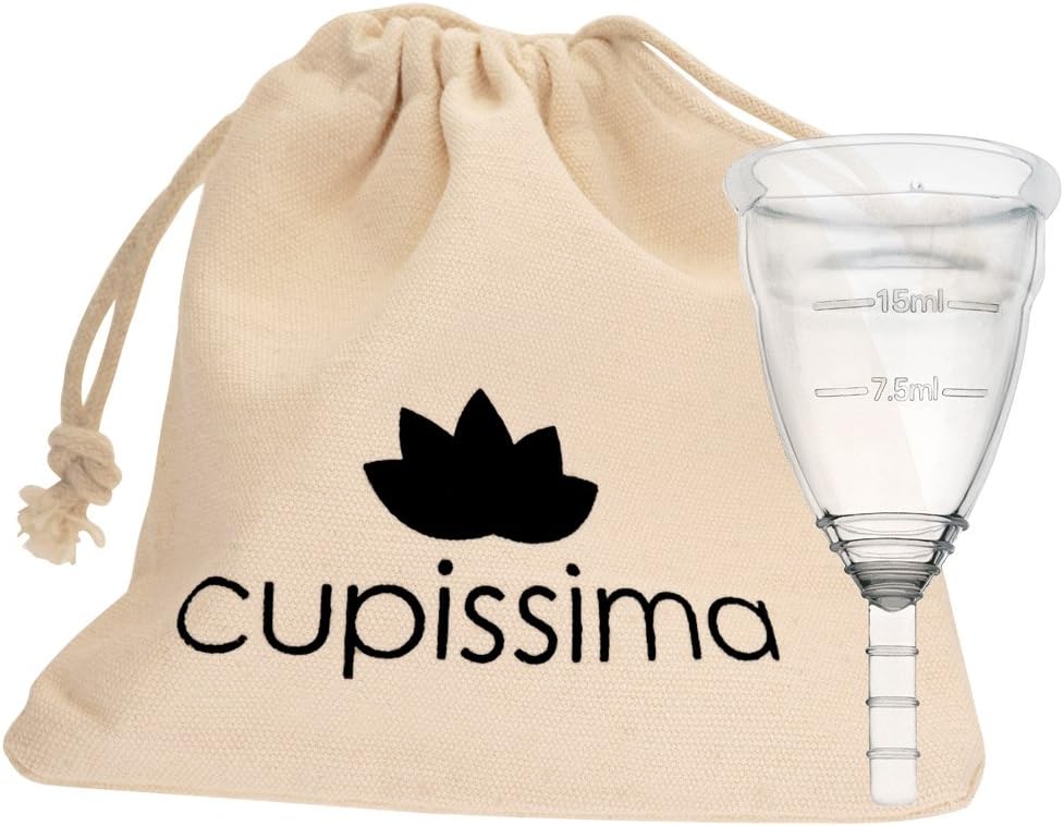 Cupissima – Transparent Menstrual Cup – small size