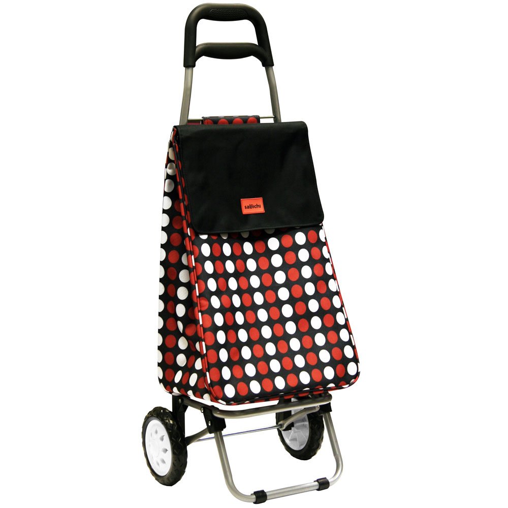 Sabichi Red Spot Lightweight Shopping Trolley Amazon.co.uk Kitchen & Home