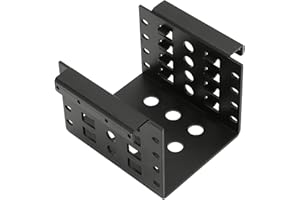 4-Bay 2.5 inch IDE SATA SSD HDD Hard Drive Caddy Internal Mounting Adapter Bracket Metal Material Mobile Rack Holder Hard Dri