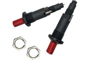 MENSI Push Botton Piezo igniter Ceramic Kitchen Lighter 2PCS for Propane Gas Grill, Patio Heaters