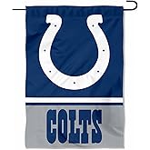 Indianapolis Colts Double Sided Garden Flag