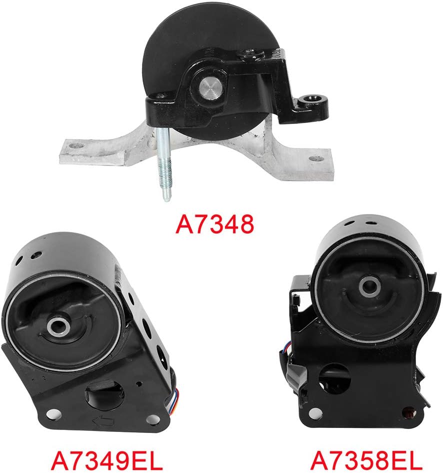 Amazon.com: LSAILON Engine Motor Front Rear Mounts Fit for 2007-2008