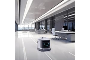 Autonomous Commercial Floor Sweeper, AI Cleaning Robot for Large Warehouse and Factory, Smart Navigation with Real Time Mappi
