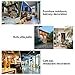 IMAGE Solar Wind Chimes Warm White Hummingbird Chimes Mobile LED Wind Chimes for Mother Home Garden Decor Patio Yard Lawn
