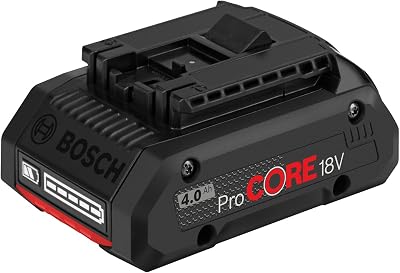 Bosch ProCORE18V 4.0 Ah Battery 18V Cordless Lithium-Ion Power Tool Battery