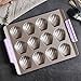 Bakerdream 12-Cup Nonstick Madeleine Pan Baking Shell Mould Madeleine Cake Pan
