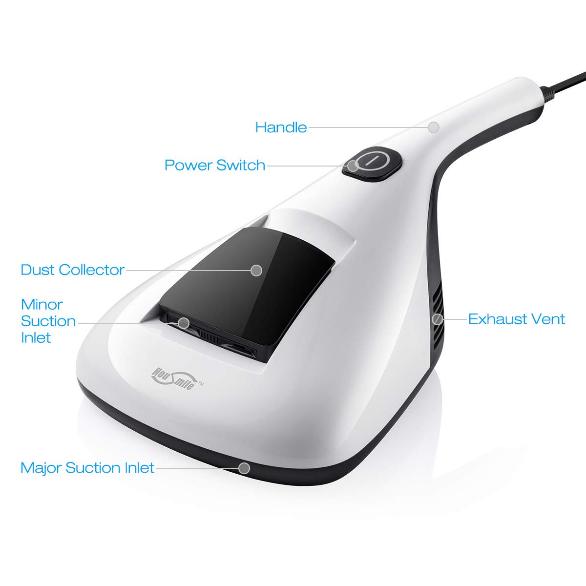 Housmile 804 Anti Dust Mites UV Vacuum Cleaner with Advanced HEPA