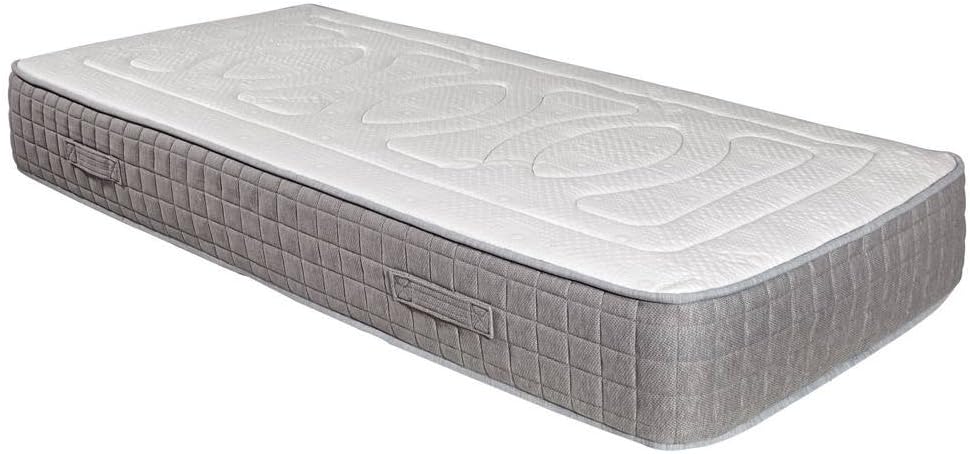 YanisLatex Plus 23cm 100% Natural Dunlop and Talalay Latex Mattress - Single 90x190cm - Firm Comfort
