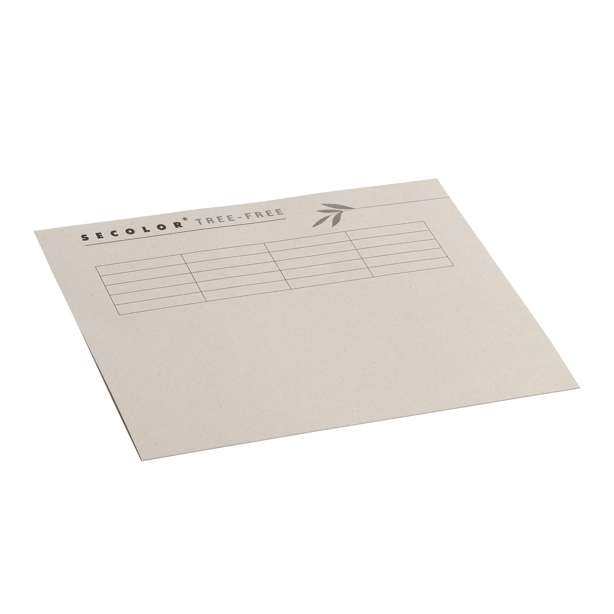 Jalema 3863511- Pack of 10 Simple Folio Eco Folders | 225 g/m² | Tree Free Secolour | Natural Beige — image 1