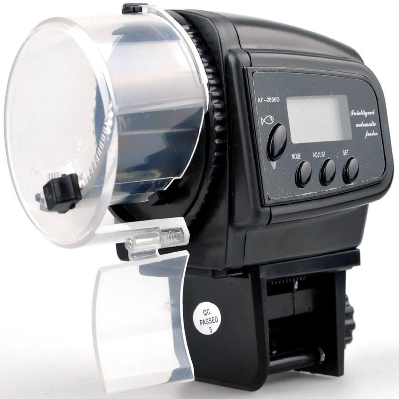 XRKJ Automatic Fish Feeder Aquarium Feeder Digital LCD Electronic Fish Food Timer Dispenser