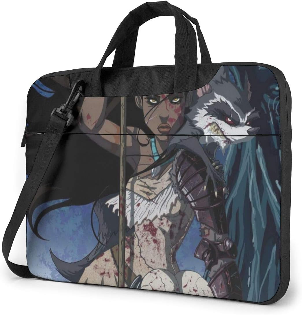 Laptop Bag Pocahontas Laptop Messenger Bag, Laptop Shoulder Bags with Adjustable Strap Business Handbags 14 inch