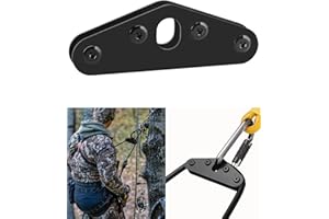 TIGA Hunting Saddle Hip Pinch Eliminator – Bridge Spreader Saddle Hunting – Tree Saddle Hunting Accessories - Saddle Bridge Spreader - 304 Stainless Steel Saddle Hip Saver for Tree Saddle Hunting