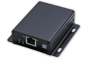 PoE Texas Adjustable PoE++ Splitter 802.3bt - 5-26 Volt DC 65 Watt Output with Gigabit Data - Universal Voltage PoE Splitter 