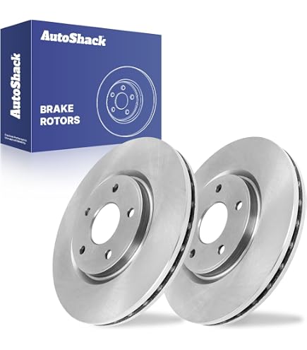 AutoShack Rear Brake Rotor & Pad Kit – Fits Chrysler Pacifica, Voyager, Grand Caravan 2017-2024