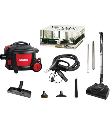 Sac à Dos Aspirateur Titan + 2 Kits Nettoyage : Buse Standard Et Power Nozzle (neuf)