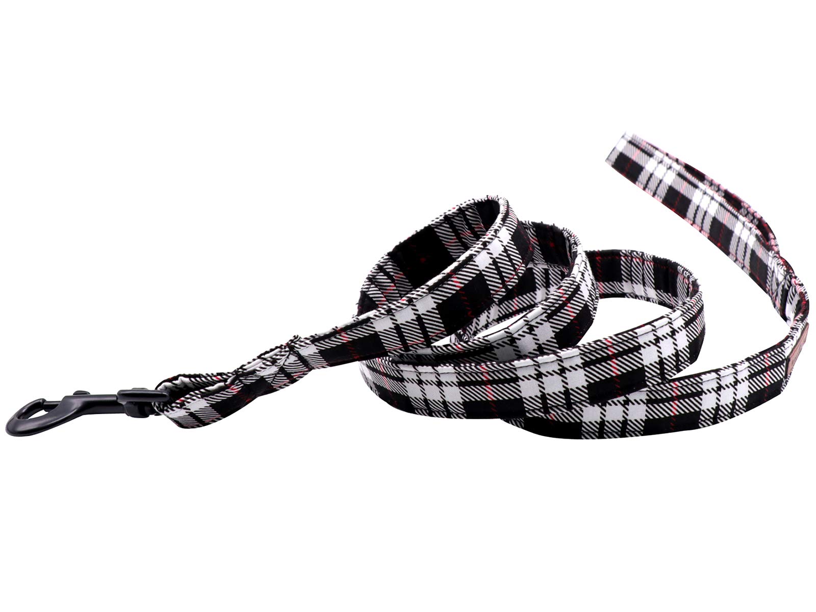 lionet paws Cotton Dog Lead Leashes Matching Dog Collar for Small Medium Large Dog