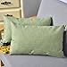 NATUS WEAVER Decorative Lined Linen Euro Pillow Cover Cushion Case for Floor, 12 