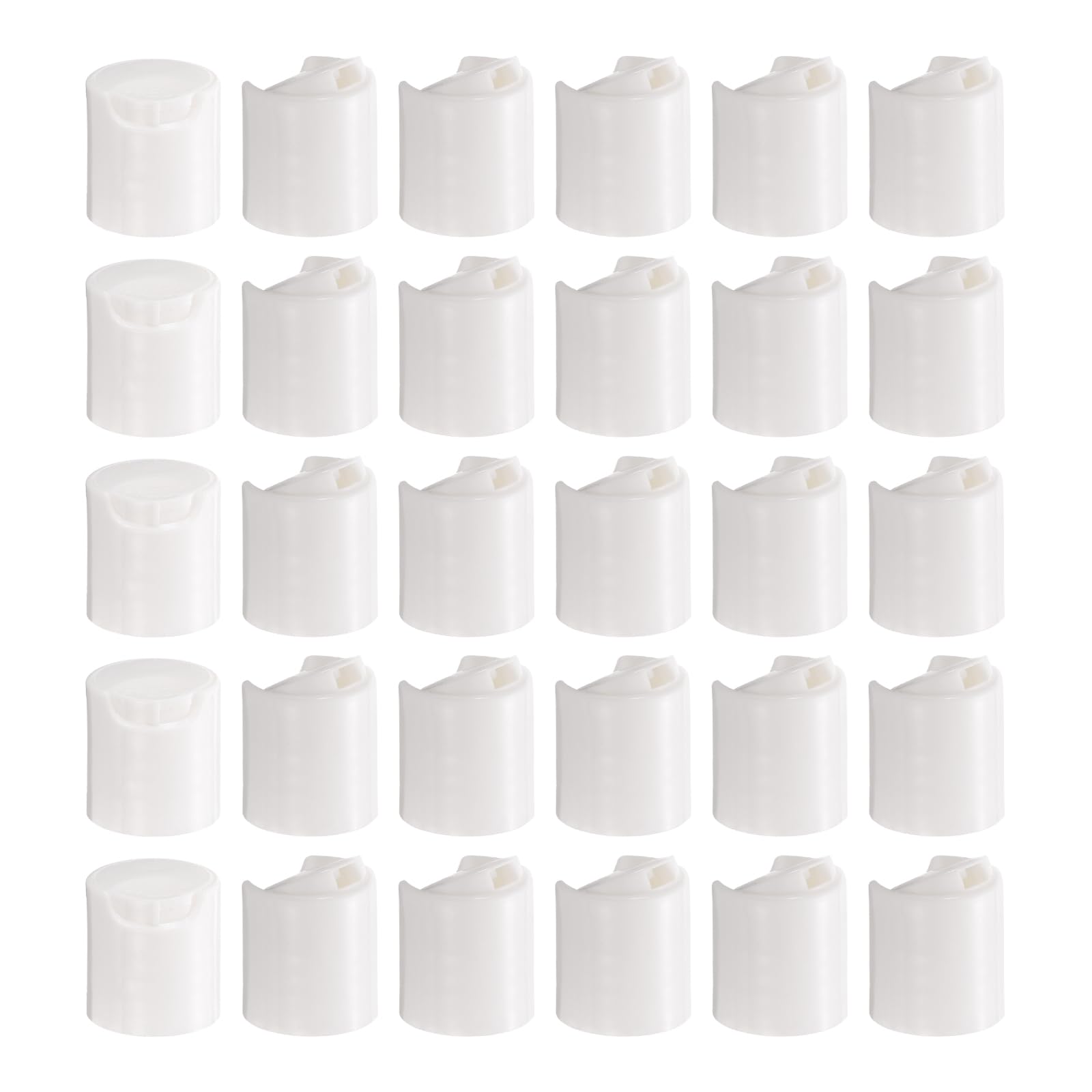 Uxcell 30pcs PP Plastic Disc Top Caps, 18/410