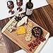 Best Organic Bamboo Wood Cutting Board, Premium Quality Heavy Duty Wooden Chopping, Slicing Board Antibacterial, Chemical-Free, Perfect for Your Kitchen Easy Clean Large Size 18 x 12.5 x 0.7 Inches