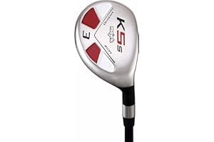 Majek Golf Senior Lady #3 Hybrid Lady Flex Right Handed Utility L Flex Club with with Premium Ladies Arthritic Grip