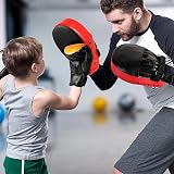 Hwtcjx Kids Boxing Gloves Red 6 oz 3-12 Years PU Foam 23x15 cm view 3