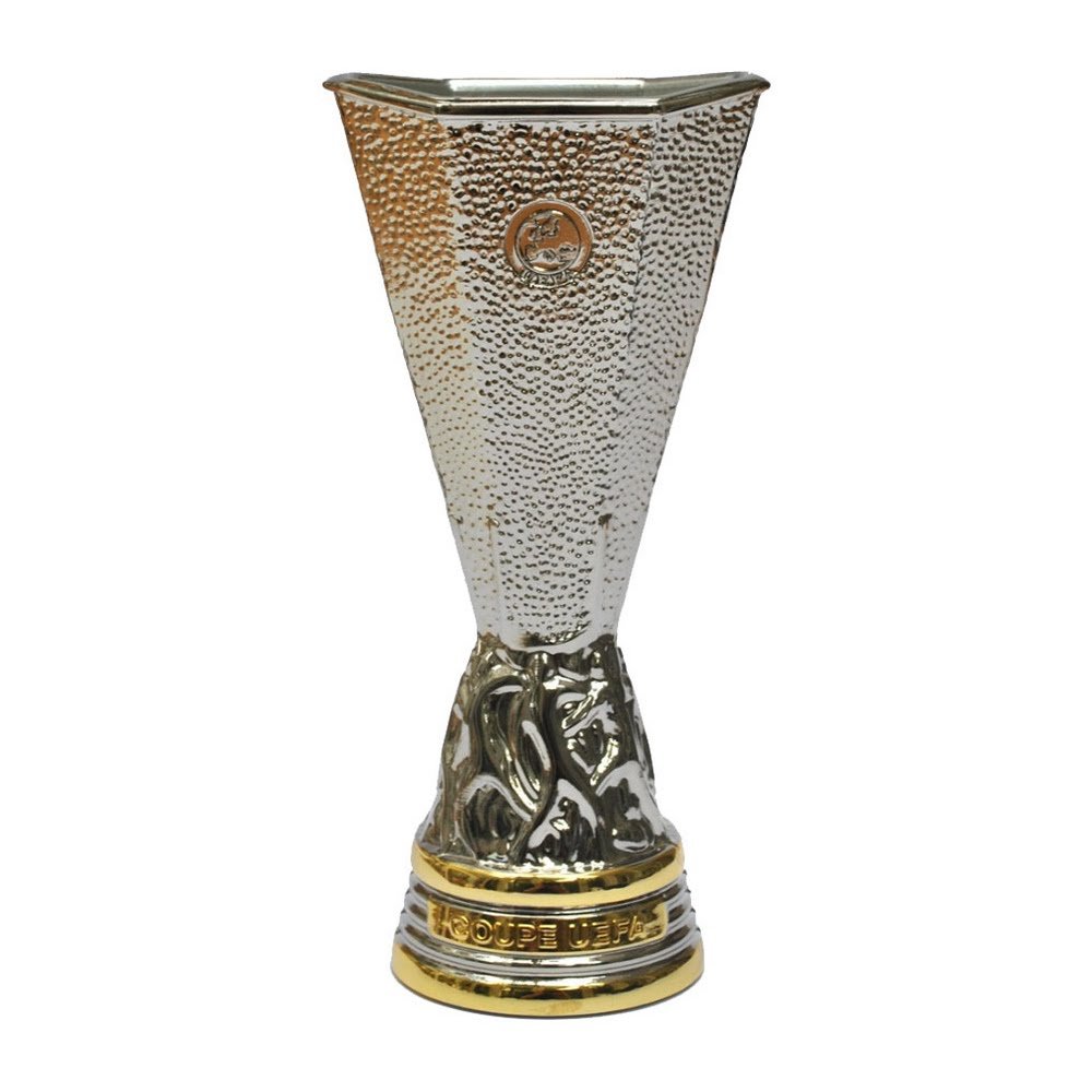 UEFA EUROPA LEAGUE Unisex Adult Replica Trophies (80 mm) - Silver