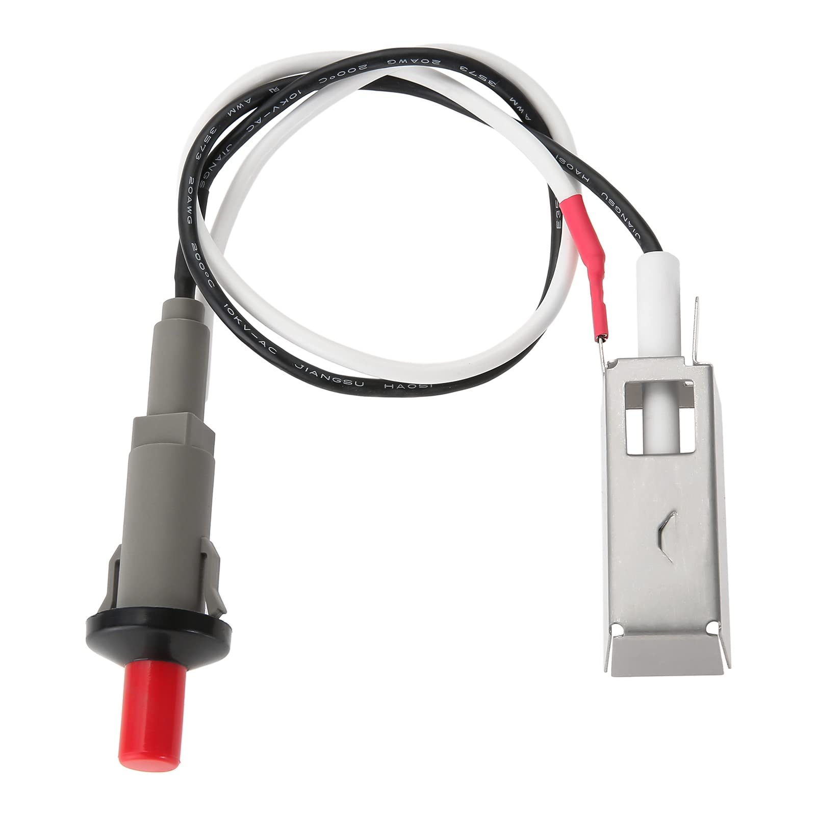 Gohantee Push Button Piezo Igniter Replacement for Weber 7510-1 Out 2 Piezo Spark Ignition Kit with Wire Battery Igniter for Weber Grill Gas Oven Kitchen and BBQ Appliances