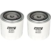 XYZIL 2X Engine Oil Filter 6675517 Compatible with Bobcat S550 S650 S750 S130 S150 S175 S185 T550 T590 T650 751 753 763 773 E35 E35i E42 E50 E55 325 328 331 B200 B300 BL370 BL475 1600 P550318