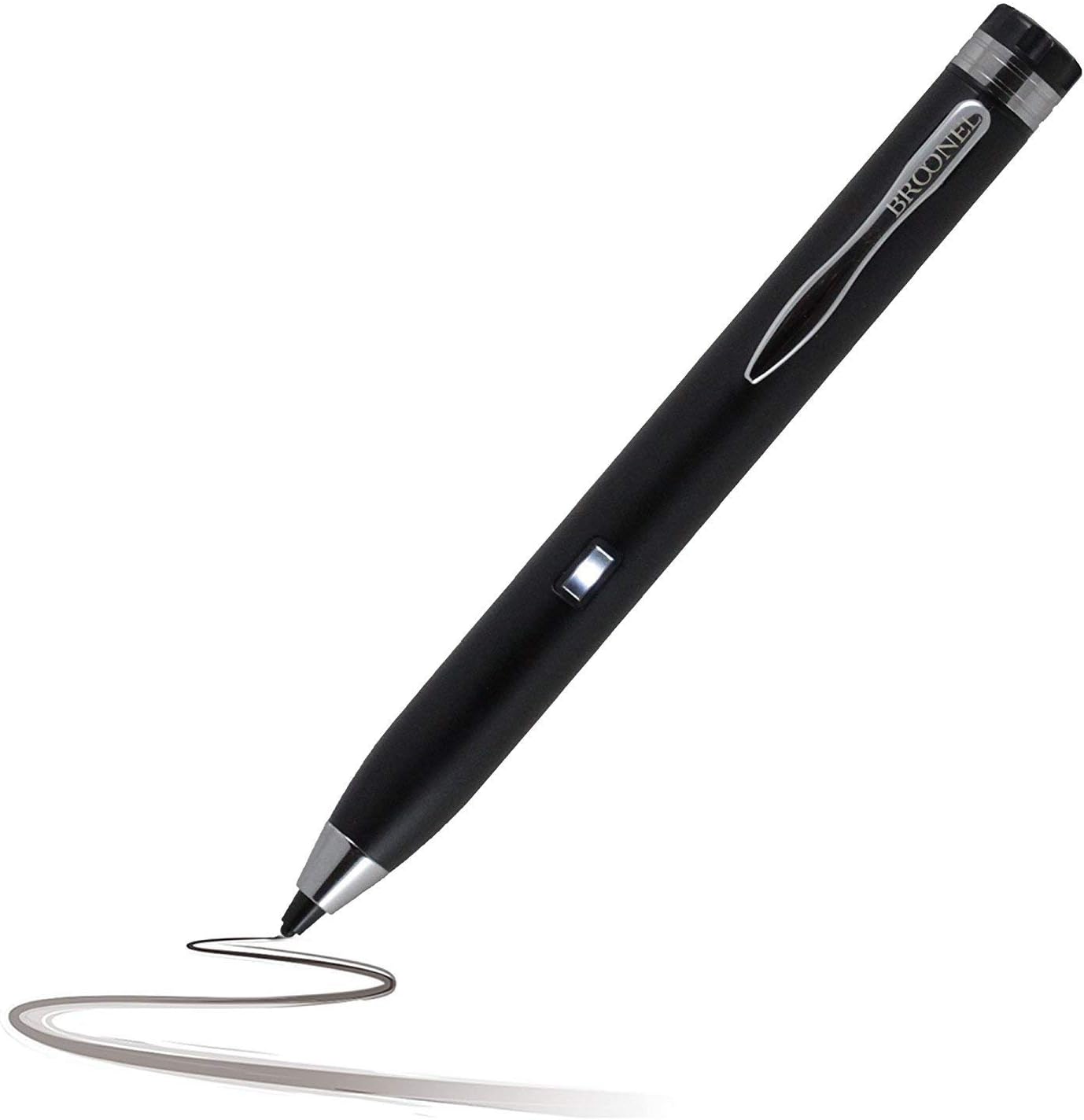 Broonel Black Fine Point Digital Active Stylus Pen Compatible with The HP ProBook x360 11 EE 11.6" / HP Stream 11 Pro G4 + G5 EE 11.6"