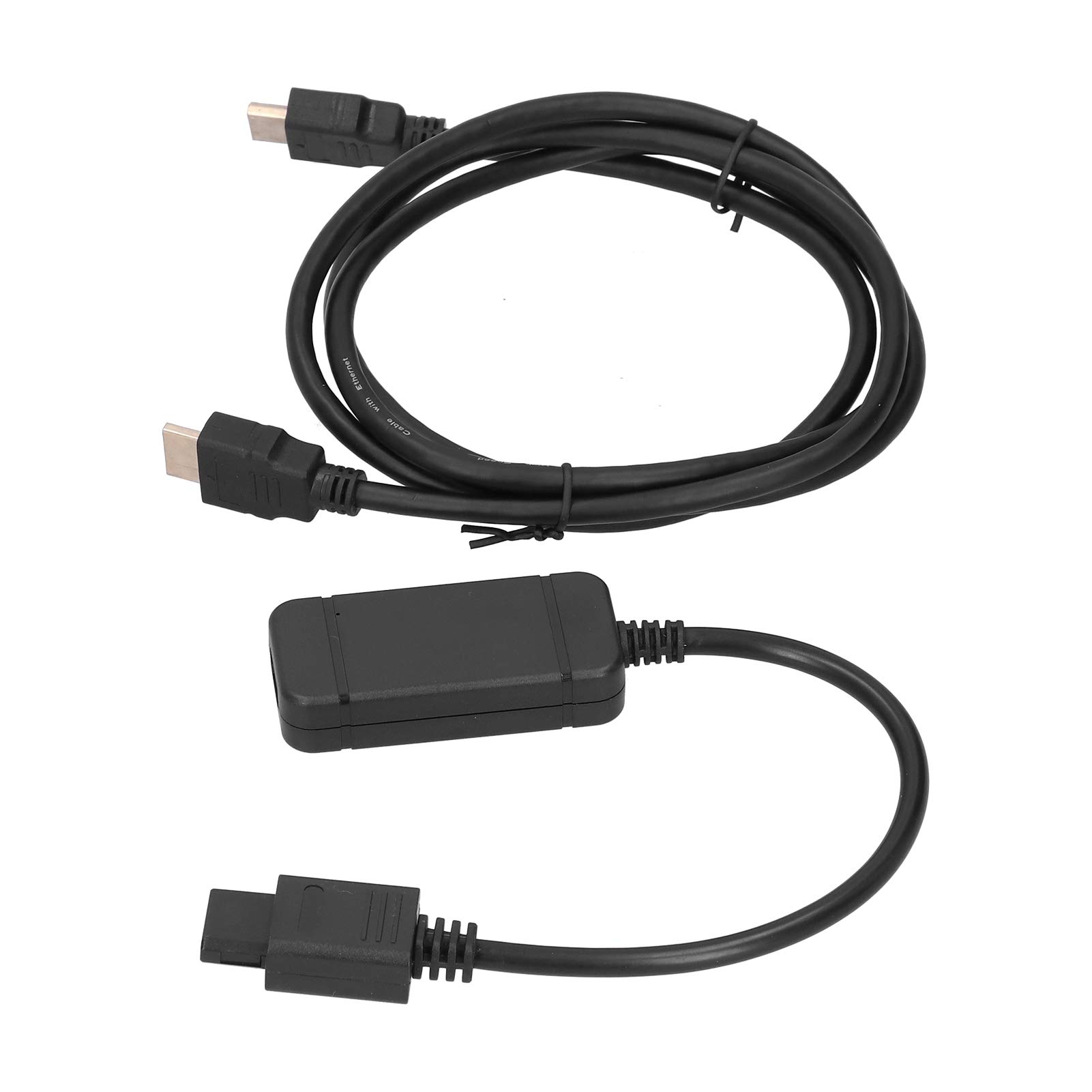 Annadue Game Console Video Adapter, N64 to Hdmi Cable Hd Multimedia Interface Converter Adapter for Ngc/N64/Snes/Sfc