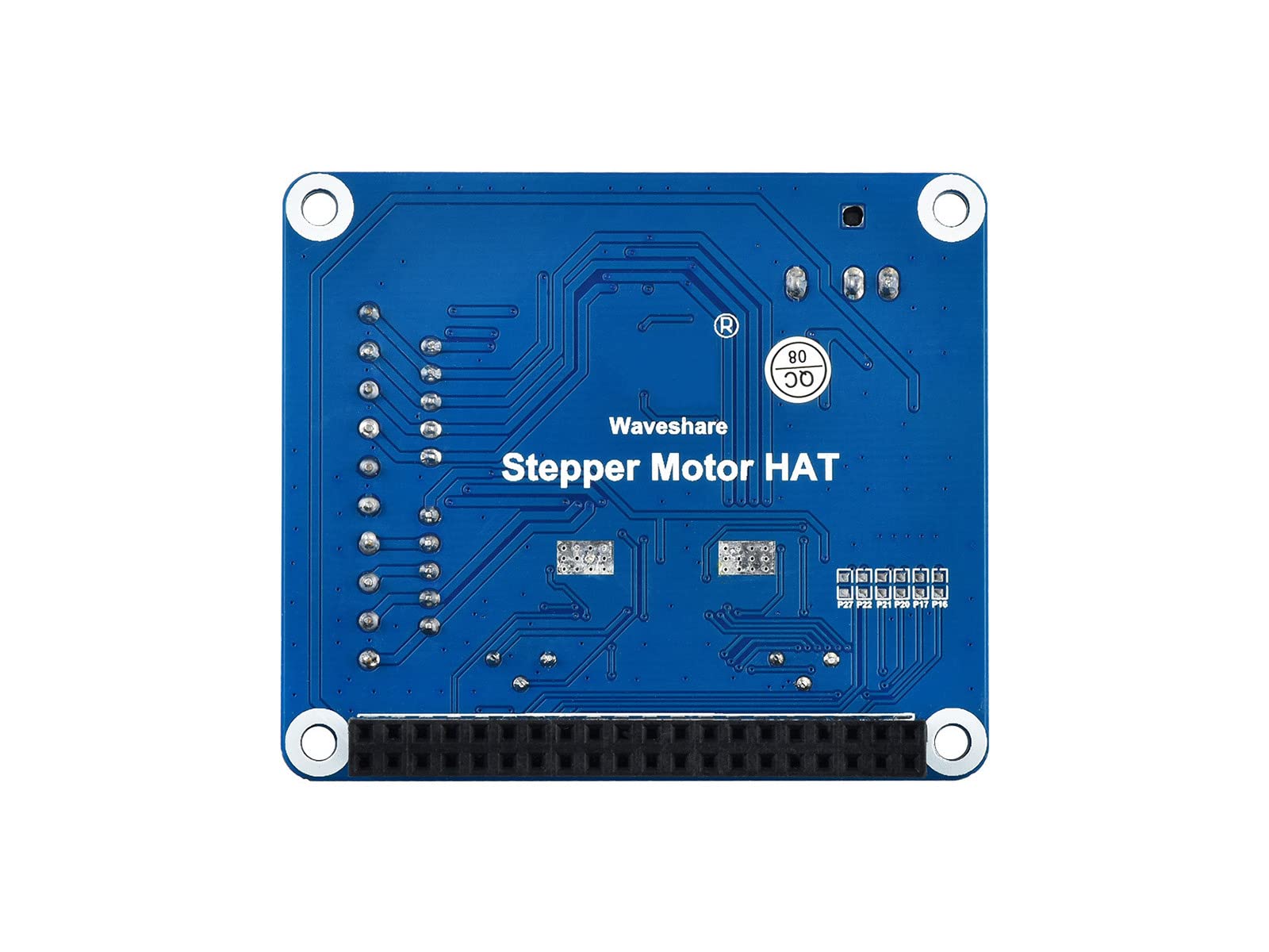 Waveshare Stepper Motor Board, Compatible with Raspberry Pi, Drives Two Stepper Motors